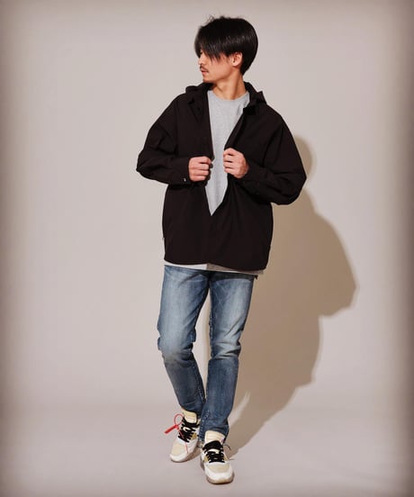 【SAMPLE品／1着限定】4,000円お得！ THE WISDOM 4WAY SHIRT BLACK