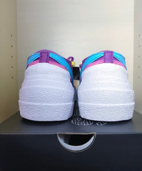 【定価以下／激安販売】新品NIKE BLAZER LOW/SACAI/KAWS ブレーザー LOW Purple Dusk