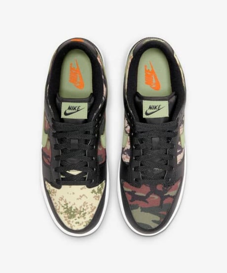 【定価販売／送料込】新品NIKE DUNK LOW SE Black Multi-Camo