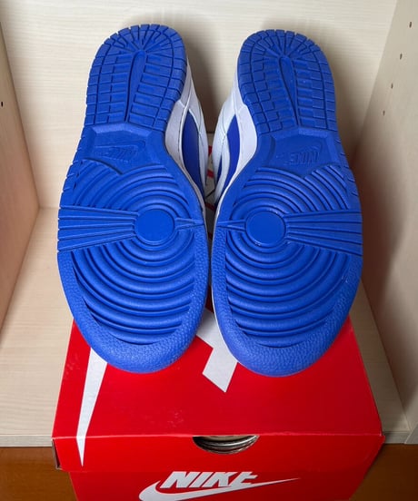 【送料込/実質定価販売】Nike Dunk Low "Racer Blue and White/Reverse Kentucky" ナイキダンクローリバースケンタッキー 裏ダンク