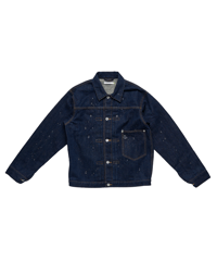 【限定1着】MADE IN YP | RE:LORE『VINTAGE SELVEDGE DENIM JACKET』 INDIGO｜ポケットにタグ無し（別付け）
