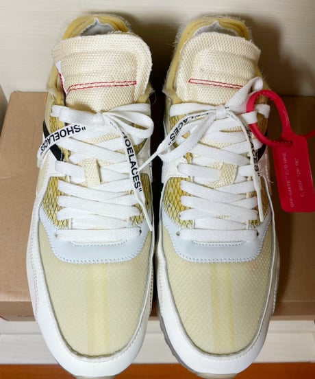 【送料込/最安値】美品NIKE THE TEN : AIR MAX 90／Off-White﻿﻿﻿﻿﻿™