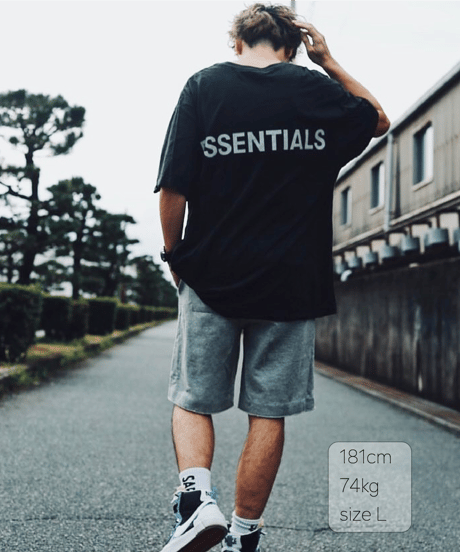 【超撥水・手ぶら】5ポケットスウェットショートパンツ 杢グレーBoxy Cut Off Sweat Short Pants Heather Gray　19S-218