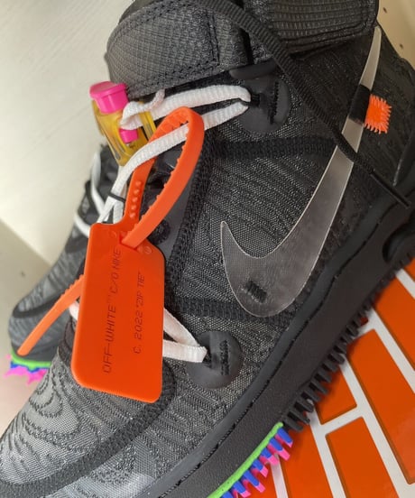 【送料込/実質定価販売】新品未使用エア フォース 1 MID x Off-White™️ AIR FORCE 1 MID SP オフホワイトコラボ