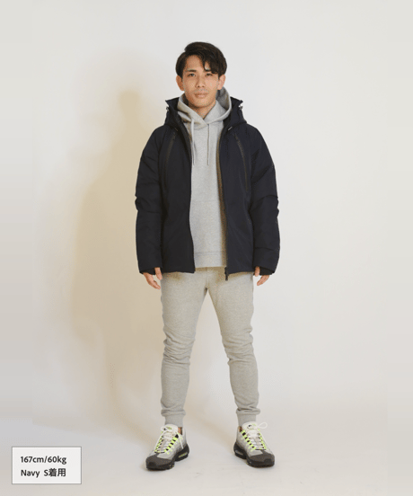 完売御礼・再販不可【🉐ラスト１着】THE WISDOM DOWN PARKA  NAVY  7720127001-0