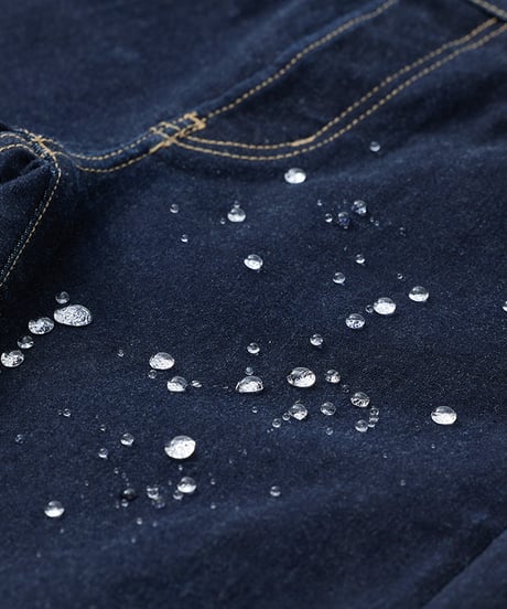 【特許超撥水・令和の虎ご愛用】脚が長く見える神JEANS TYPE-1 /インディゴ INDIGO 脚長効果・O脚対策・スタイルアップ・若見え