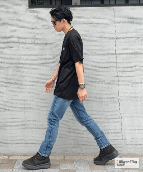 【サンプルも全て完売御礼】14.5OZ／ヘビーオンスハイパーストレッチデニムパンツ　Vintage Mid Blue／ヴィンテージミッドブルー