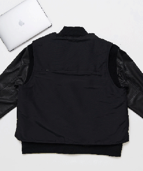 【最後の１着】「一生モノ」アウトドアに最適！難燃・撥水・本革『７WAY』究極の手ぶらスタジャン