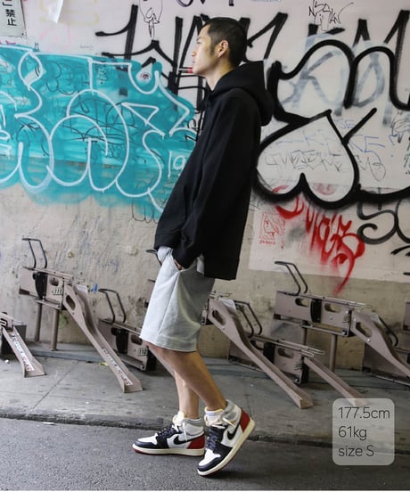 【超撥水・手ぶら】5ポケットスウェットショートパンツ 杢グレーBoxy Cut Off Sweat Short Pants Heather Gray　19S-218