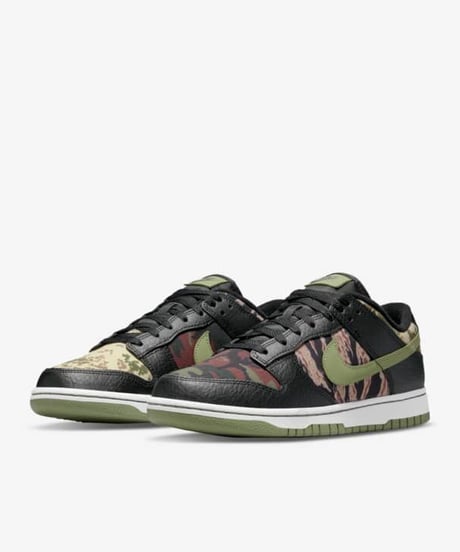 【定価販売／送料込】新品NIKE DUNK LOW SE Black Multi-Camo