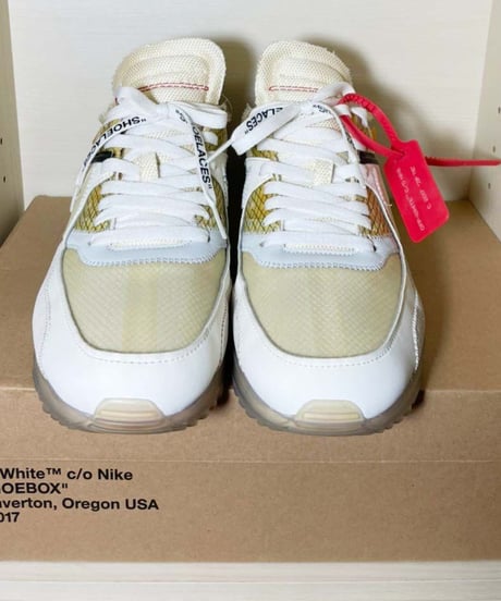 【送料込/最安値】美品NIKE THE TEN : AIR MAX 90／Off-White﻿﻿﻿﻿﻿™