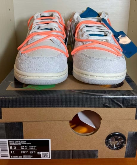 【抽選・定価販売／送料込み】Off-White﻿﻿﻿﻿﻿™ × NIKE DUNK LOW / オフホワイト × ナイキダンクロー