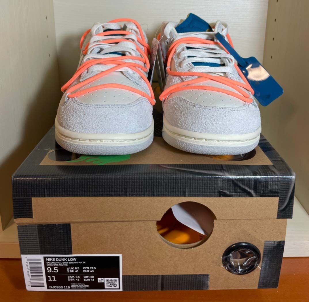Off-White Dunk low 値下げ受け付けます Off-White × Nike Dunk Low 1 of 50 