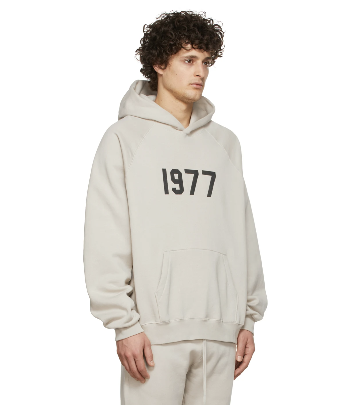 ESSENTIALS 1977トレーナー ベージュ 本物・新品・送料込み】ESSENTIALS Beige '1977' Relaxed Hoo