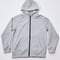 【テレビ掲載・超撥水】高品質の証・フードが立つ/ラグランフロントファスナーパーカー杢グレー Raglan Zip Hooded Sweatshirt Heather Gray