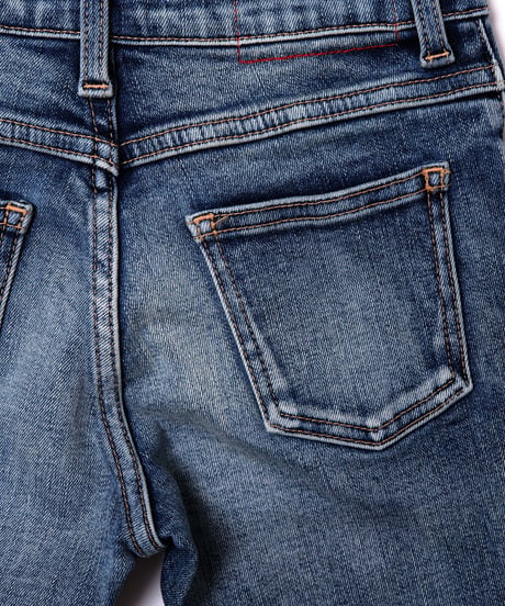 【新価格・在庫限り】Kids Hyper Stretch Denim Jeans Mid Blue　19F-226