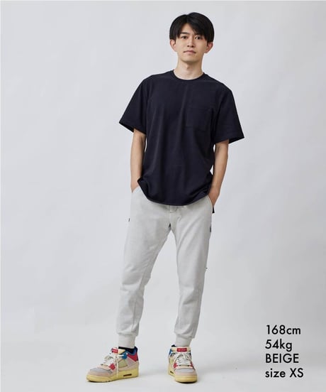 【最後の3着！クラファンNo.1・原価率60％超】魔法のスウェットパンツ（裾リブ有り）／新聞掲載／THE WISDOM "16"POCKETS SWEAT PANTS TYPE-2