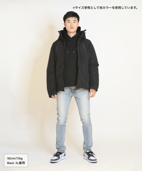 完売御礼・再販不可【🉐ラスト１着】THE WISDOM DOWN PARKA  NAVY  7720127001-0