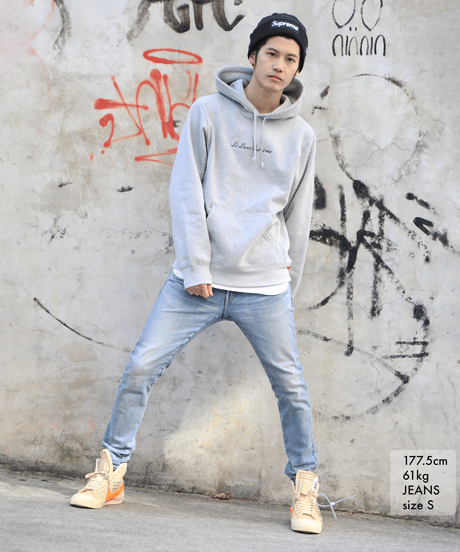 【ラスト1着・超撥水・脚長効果】14.5OZ／ヘビーオンスハイパーストレッチデニムパンツ Vintage Light Blue／ライトブルー／淡色