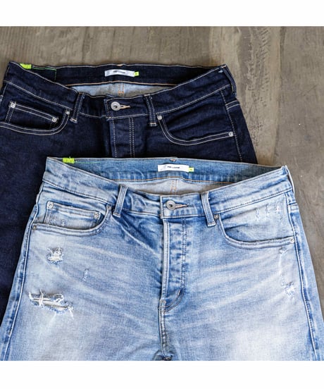 【特許超撥水・令和の虎ご愛用】脚が長く見える神JEANS TYPE-2 /ライトブルー LIGHT BLUE 脚長効果・O脚対策・スタイルアップ・若見え