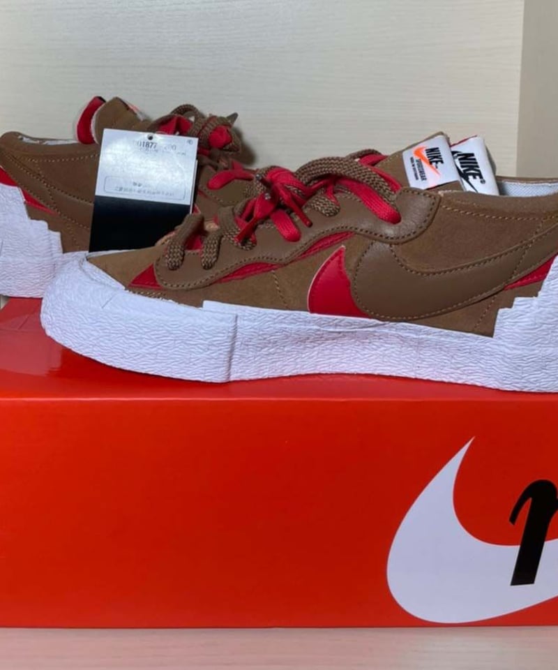 送料込/国内最安値】新品 NIKE x Sacai BLAZER LOW 