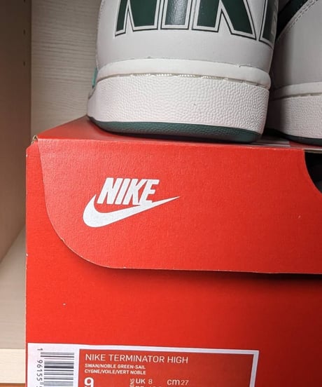 【定価以下／激安販売】NIKE（ナイキ）ターミネーター ハイ TERMINATOR HIGH Noble Green