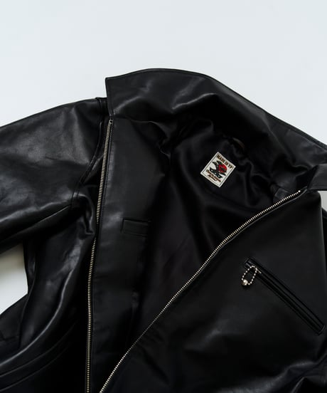 MADE IN YP | RE:LORE『VINTAGE HORSEHIDE RIDERS JACKET』"NO BACK PRINT"｜無地.ver