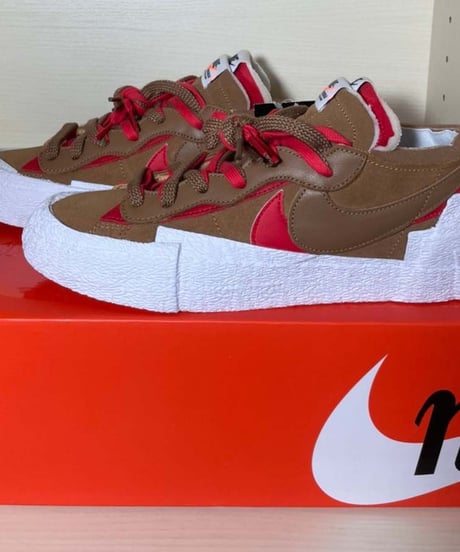 【送料込/国内最安値】新品 NIKE x Sacai BLAZER LOW "British Tan"
