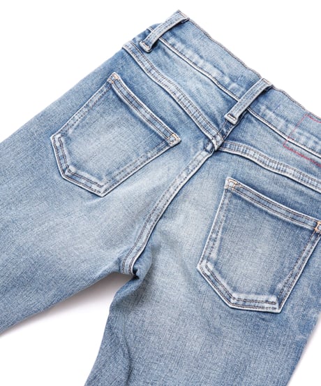 【新価格・在庫限り】Kids Hyper Stretch Denim Jeans Light Blue　19F-226