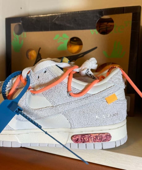 【抽選・定価販売／送料込み】Off-White﻿﻿﻿﻿﻿™ × NIKE DUNK LOW / オフホワイト × ナイキダンクロー