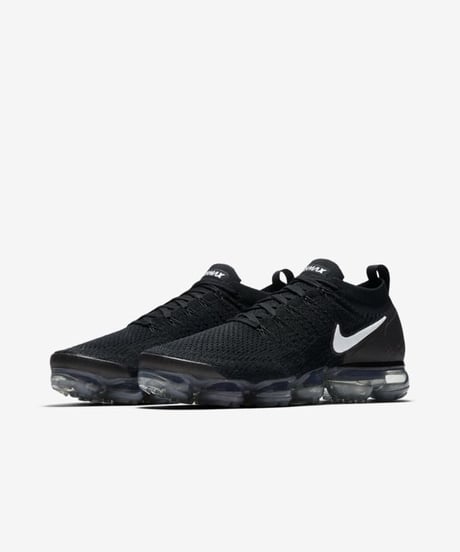 【送料込/最安値】新品NIKE VAPORMAX FLYKNIT 2 Black White