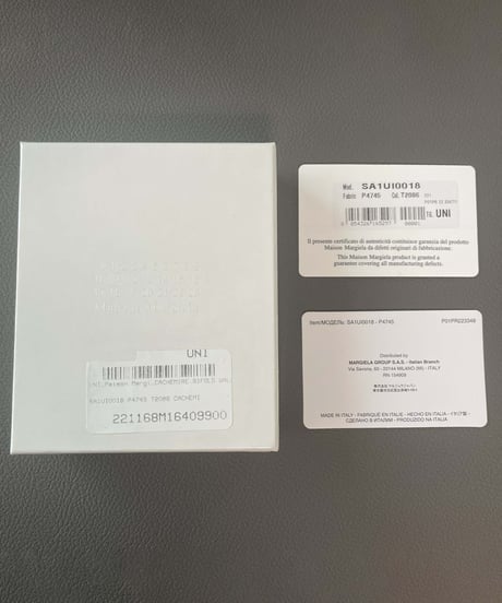 【送料込/新品/正規品】Maison Margiela メゾンマルジェラミニウォレット2つ折り財布マネークリップ