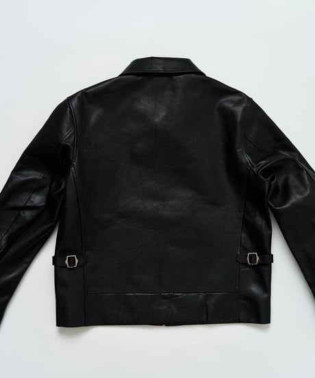 MADE IN YP | RE:LORE『VINTAGE HORSEHIDE RIDERS JACKET』"NO BACK PRINT"｜無地.ver
