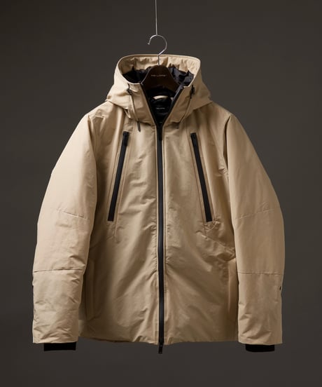 完売御礼・再販不可【1着限定】7,300円お得 SAMPLE品 THE WISDOM DOWN PARKA 最強手ぶらダウンジャケット BEIGE