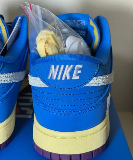 【定価販売/送料込み】新品 NIKE DUNK LOW SP "UNDEFEATED"BLUE/WHITE/NIGHT PURPLE
