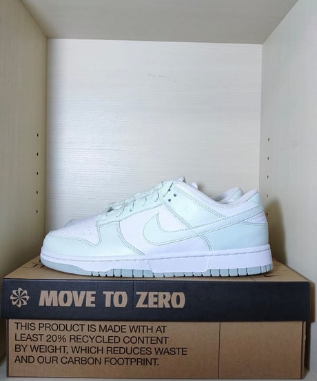 【送料込/最安値】NIKE W DUNK LOW NEXT NATURE WHITE/BARELY GREEN