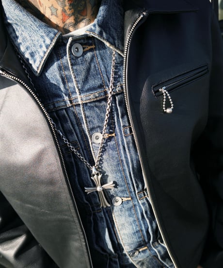 MADE IN YP | RE:LORE『VINTAGE HORSEHIDE RIDERS JACKET』"NO BACK PRINT"｜無地.ver