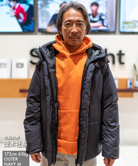 【1着限定／SAMPLE品／10,000円お得／NAVY・L】クラファンNo.1ダウン／累計3,000万円以上／究極の手ぶらダウン／THE GENIUS DOWN PARKA／令和の虎も多数ご愛用
