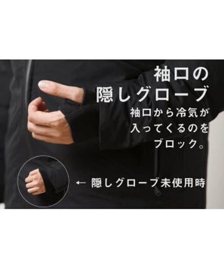 再販不可【SAMPLE品／1着限定】10,000円お得！ THE WISDOM DOWN PARKA 最強手ぶらダウンジャケット NAVY