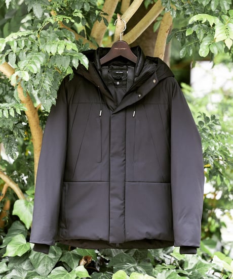 【1着限定／SAMPLE品／10,000円お得／NAVY・L】クラファンNo.1ダウン／累計3,000万円以上／究極の手ぶらダウン／THE GENIUS DOWN PARKA／令和の虎も多数ご愛用