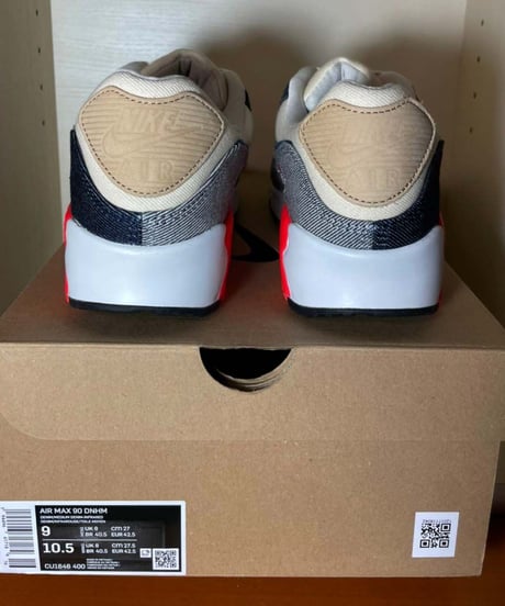 【送料込/最安値】新品 NIKE AIR MAX 90 DENHAM DENIM/INFRARED