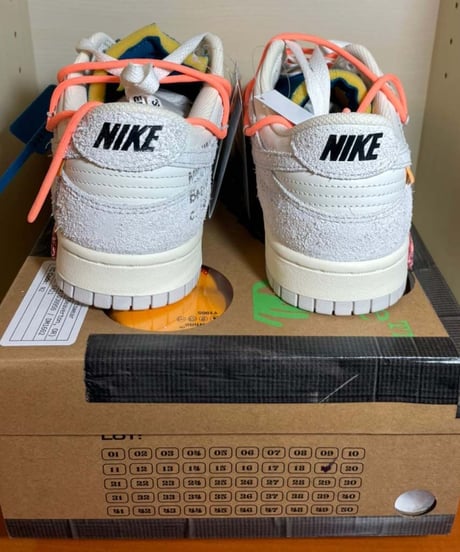 【抽選・定価販売／送料込み】Off-White﻿﻿﻿﻿﻿™ × NIKE DUNK LOW / オフホワイト × ナイキダンクロー