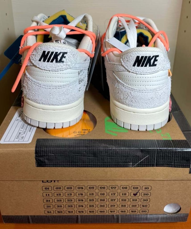 抽選・定価販売／送料込み】Off-White﻿﻿﻿﻿﻿™ × NIKE DUNK LOW /