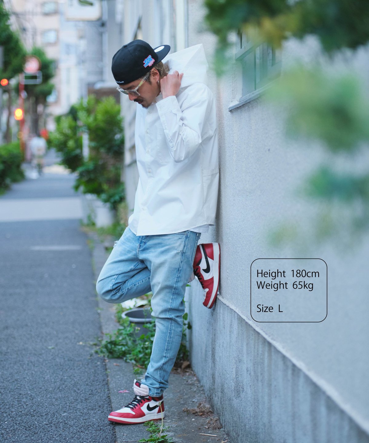 SAMPLE品／1着限定】4,000円お得！THE WISDOM 4WAY SHIRT WH