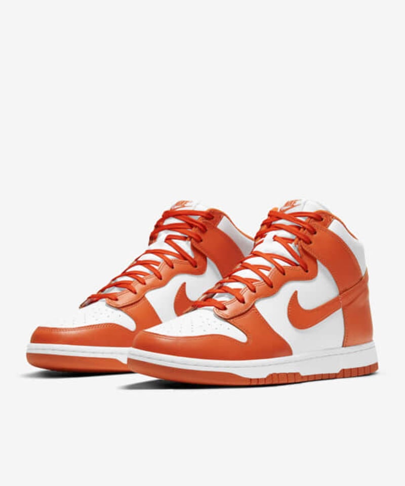 送料込/最安値】新品 NIKE DUNK HI RETRO ORANGE BLAZE (ME...