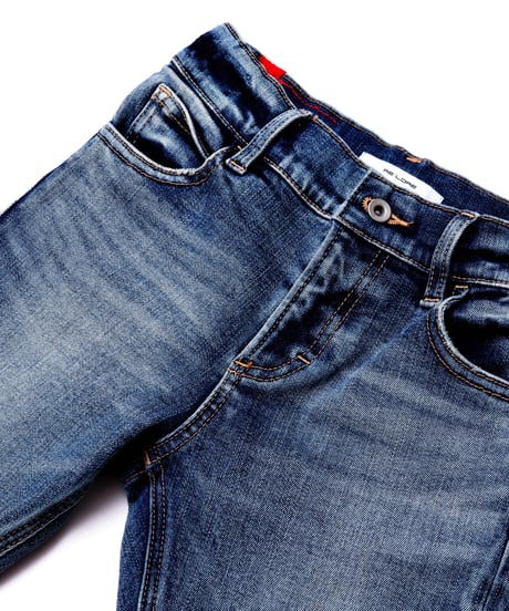【新価格・在庫限り】Kids Hyper Stretch Denim Jeans Mid Blue　19F-226