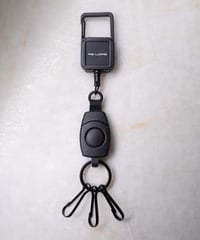 【便利・なくさないための】オリジナルリールキーホルダー／Original Reel Key Chain Matte Black　20F-404