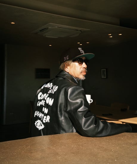 MADE IN YP | RE:LORE『VINTAGE HORSEHIDE RIDERS JACKET』"COME ON COME ON FIGHTER".ver
