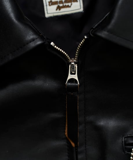 MADE IN YP | RE:LORE『VINTAGE HORSEHIDE RIDERS JACKET』"NO BACK PRINT"｜無地.ver