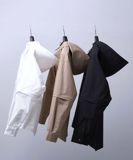 【㊗️完売御礼】再入荷なし THE WISDOM 4WAY SHIRT BEIGE